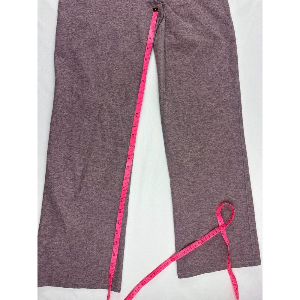 Vuori Heather Hazel Mid Rise Elevation Slim Bootcut Cropped Leggings Small VW487 - Picture 9 of 10
